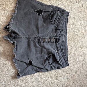 Vanilla Star Charcoal Jean Shorts
